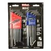 Combination Bright-Hex-L Key Set Sizes 0.050 to 3/8 and Size 1.5 mm to 10 mm (22-Piece) by Eklind -Primefit Shop eklind hex key sets 11222 64 1000