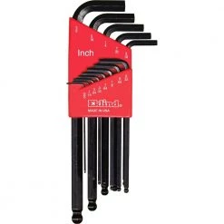 Long Series Ball-Hex-L Key Set with Holder Sizes0.050 in. to 3/8 in. (13-Piece) by Eklind