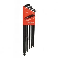 Extra Long Series Double-Ball-Hex-L Key Set with Holder Sizes0.050 in. to 3/8 in. (13-Piece) by Eklind