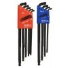 Combination Double-Ball-Hex-L Key Set Sizes0.050 in. to 3/8 in. and Size 1.5 to 10 (22-Piece) by Eklind -Primefit Shop eklind hex key sets 17222 64 1000