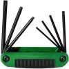 Security Series Ergo-Fold Fold-up Set with Ergonomic Handle Torx Sizes T10 T40 (7-Piece) by Eklind -Primefit Shop eklind hex key sets 25570 64 1000