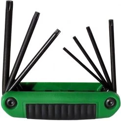 Security Series Ergo-Fold Fold-up Set with Ergonomic Handle Torx Sizes T10 T40 (7-Piece) by Eklind