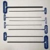 Cushion Grip Hex T-Key Allen Wrench - 8-Pieces Set Metric MM Sizes 2-10 (15 in. Shaft) by Eklind -Primefit Shop eklind hex key sets 55508 64 1000