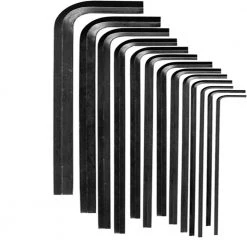 SAE Inch Sizes 0.050 in. to 3/8 in. L Series Hex-L Key Allen Wrench (13-Piece Set) by Eklind