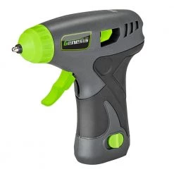 8-Volt Lithium-Ion Cordless Rapid Heat-Up Glue Gun with Battery Pack, Charging Stand, and 6 Glue Sticks by Genesis 13 8-Volt Lithium-Ion Cordless Rapid Heat-Up Glue Gun with Battery Pack, Charging Stand, and 6 Glue Sticks by Genesis -Primefit Shop genesis adhesives tape glgg08b 44 1000