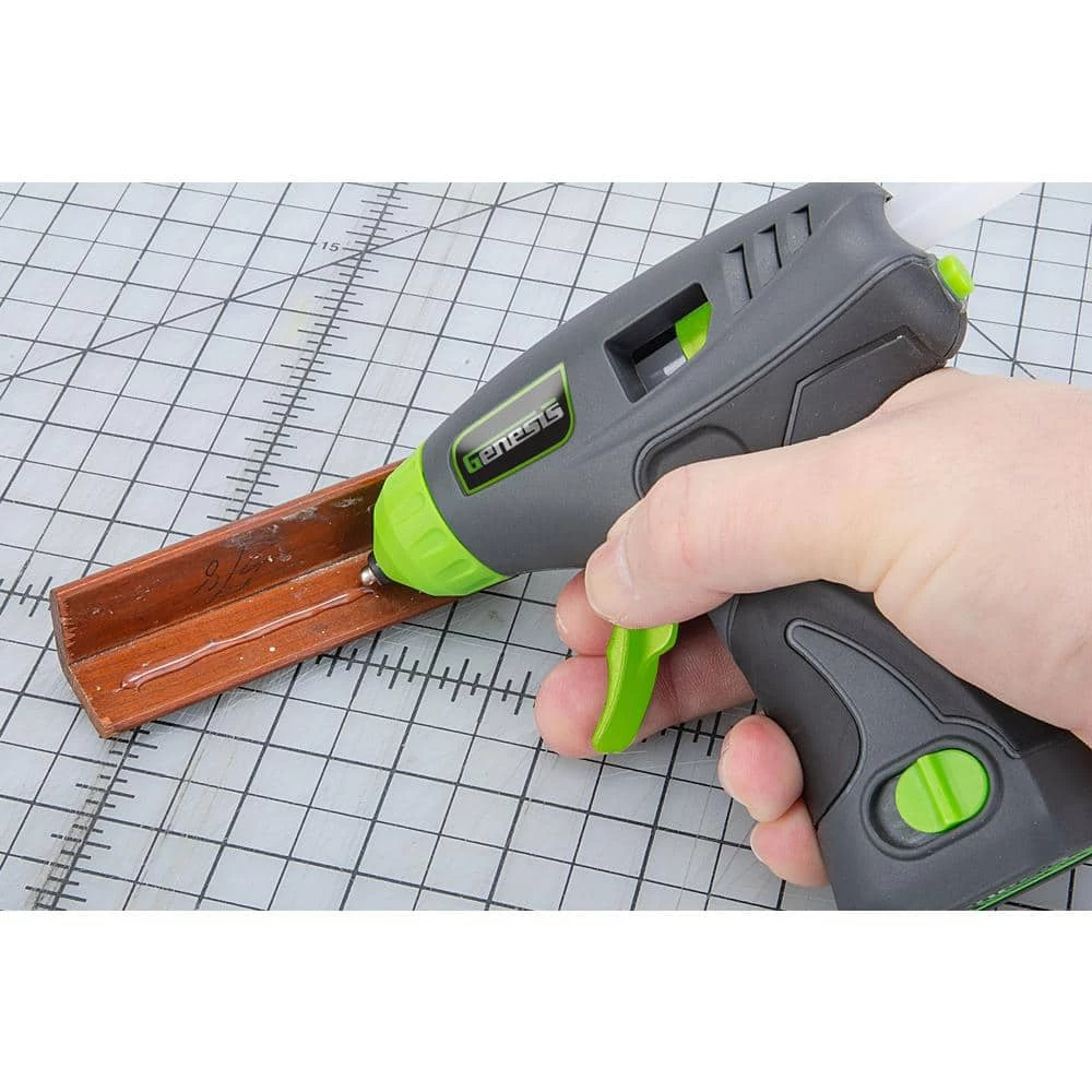 8-Volt Lithium-Ion Cordless Rapid Heat-Up Glue Gun with Battery Pack, Charging Stand, and 6 Glue Sticks by Genesis 5 8-Volt Lithium-Ion Cordless Rapid Heat-Up Glue Gun with Battery Pack, Charging Stand, and 6 Glue Sticks by Genesis - Image 3