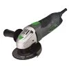 6 Amp 4-1/2 in. Angle Grinder with Grip Barrel, 2-Position Handle, Lock Switch, Grinding Wheel and Aux Handle by Genesis