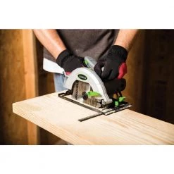 13 Amp 7-1/4 in. Circular Saw with Metal Lower Guard, Spindle Lock, 24T Blade, Rip Guide and Blade Wrench by Genesis -Primefit Shop genesis circular saws gcs130 1f 1000