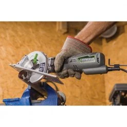 5.8 Amp 4-3/4 in. Control Grip Metal Cutting Compact Circular Saw with Chip Collector and Metal Cutting Blade by Genesis -Primefit Shop genesis circular saws gmcs547c 44 1000