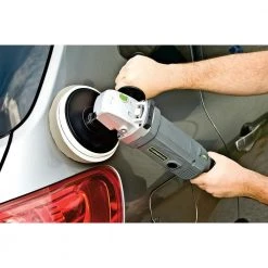 11 Amp 7 in. Variable Speed Sander/Polisher with Sanding Disc and Dual-Position Assist Handle and 3 Pads by Genesis -Primefit Shop genesis disc sanders gsp1711 1f 1000