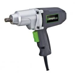 7.5 Amp 1/2 in. Impact Wrench Driver with Detent Pin Square Drive Anvil, 4 Sockets and Heavy-Duty Storage Case by Genesis