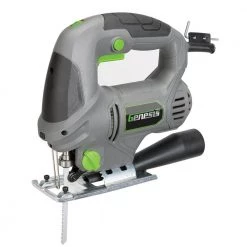 5.0 Amp Variable Speed Jig Saw with Quick-Change, 4-Position Orbit, Adjustable Base, Rip Guide and Blades by Genesis