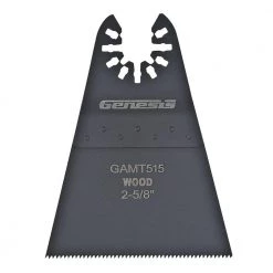 Universal 2-5/8 in. Quick-Fit 2-5/8 in. Oscillating Multi-Tool Quick-Release Wide Flush Cut Blade by Genesis