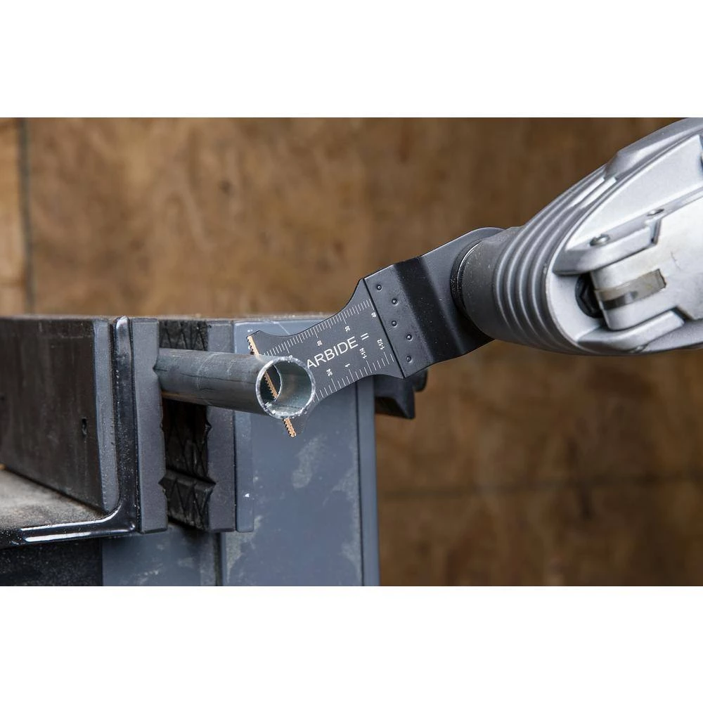 Universal 1-3/8 in. Quick-Fit Carbide Oscillating Multi-Tool Quick-Release Carbide Flush Cut Blade by Genesis 8 Universal 1-3/8 in. Quick-Fit Carbide Oscillating Multi-Tool Quick-Release Carbide Flush Cut Blade by Genesis - Image 6