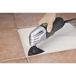 1.5 Amp Multi-Purpose Oscillating Tool and 19-Piece Universal Hook-And-Loop Accessory Set with Storage Box by Genesis -Primefit Shop genesis oscillating tools gmt15a 4f 1000