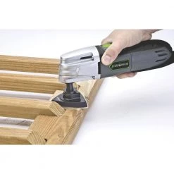 1.5 Amp Multi-Purpose Oscillating Tool and 19-Piece Universal Hook-And-Loop Accessory Set with Storage Box by Genesis -Primefit Shop genesis oscillating tools gmt15a fa 1000