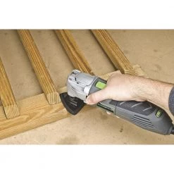 2.5 Amp Variable Speed Multi-Purpose Oscillating Tool and 17-Piece Universal Hook-And-Loop Accessory Set with Box by Genesis -Primefit Shop genesis oscillating tools gmt25t 76 1000