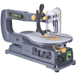 1.2-Amp 16 in. Variable Speed Scroll Saw with Quick-Change System, Dust Blower, and Die-Cast Tilt Table by Genesis