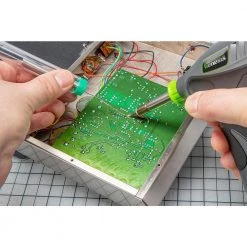 8V Lithium-Ion GLSI08B Cordless Soldering Iron with Iron Holder, Solder Wire, 2 Tips, Battery and Charger by Genesis 11 8V Lithium-Ion GLSI08B Cordless Soldering Iron with Iron Holder, Solder Wire, 2 Tips, Battery and Charger by Genesis -Primefit Shop genesis soldering irons glsi08b 4f 1000