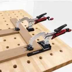 3 in. Bench Clamp and Attachment Set - Great for Pocket Hole Assembly by Milescraft -Primefit Shop milescraft clamp sets 73400003 44 1000