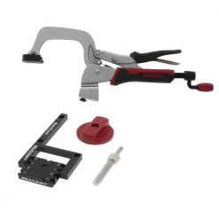 3 in. Bench Clamp and Attachment Set - Great for Pocket Hole Assembly by Milescraft