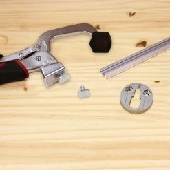6 in. Bench Clamp and Attachment Set - Mount Clamp to any Surface by Milescraft -Primefit Shop milescraft clamp sets 73410003 44 1000