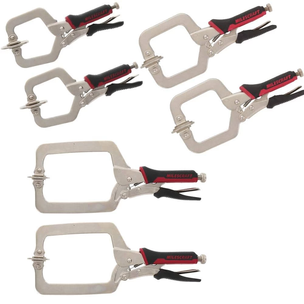 Face Clamp Starter Bundle (6-Piece) by Milescraft 3 Face Clamp Starter Bundle (6-Piece) by Milescraft