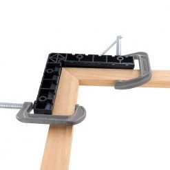 8 in. and 4 in. Squares Corner Square Kit - 90-Degree Right Angle Corner Assembly Clamp Squares (8-Piece) by Milescraft -Primefit Shop milescraft clamp sets 7366 1f 1000