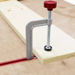 TrackClamp Hold Down Clamps for T-Tracks (2-Pack) by Milescraft -Primefit Shop milescraft clamps 40210003 c3 1000