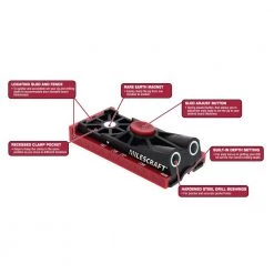 PocketJig200 Complete Pocket Hole Jig Kit - Double Barrel by Milescraft -Primefit Shop milescraft jigs 1325 c3 1000