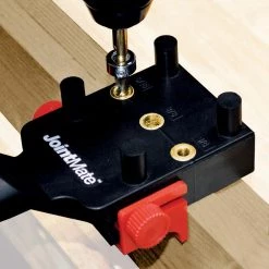 Dowel Jig Kit 1/4 in. 5/16 in. 3/8 in. Complete Doweling Jig Kit Includes Dowel Pins, Drill Bits, Depth Stops, Glue by Milescraft -Primefit Shop milescraft jigs 1333 44 1000