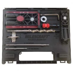 PocketJig200XCJ Ultimate Pocket Hole Bundle with 2 Jigs and 2 in. FaceClamp by Milescraft -Primefit Shop milescraft jigs 7336 4f 1000