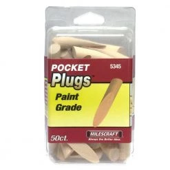 Milescraft PocketJig100 Pocket Hole Bundle Kit - Pocket Jig with 100 1.25 in. Pocket Hole Screws and 50 Pocket Plugs -Primefit Shop milescraft jigs 73440003 76 1000