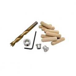 Doweling Bundle with Handheld Dowel Jig, Dowel Pins and Dowel Kits (1-Pack) by Milescraft -Primefit Shop milescraft jigs 73590003 76 1000