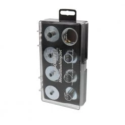 Metal Bushing Set - Router Template Guide Set (11-Piece) by Milescraft -Primefit Shop milescraft router guides 1228 1f 1000