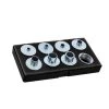 Metal Bushing Set - Router Template Guide Set (11-Piece) by Milescraft -Primefit Shop milescraft router guides 1228 64 1000