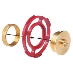 Base Plate/Bushing Set for Routers by Milescraft -Primefit Shop milescraft router parts 1201 4f 1000