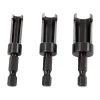 Wood Plug Cutter Set (3-Piece) by Milescraft -Primefit Shop milescraft specialty drill bits 5340 64 1000