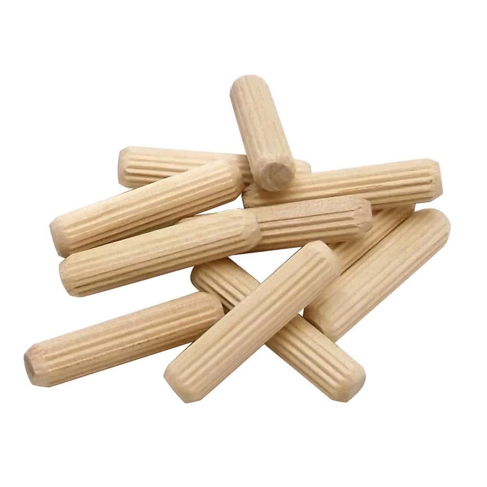 Dowel Bucket Fluted Hardwood Dowel Pins (375-Pieces) by Milescraft 5 Dowel Bucket Fluted Hardwood Dowel Pins (375-Pieces) by Milescraft - Image 3