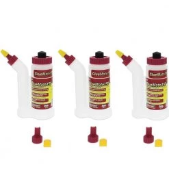 Glue Mate 150 - 5 oz. (150 ml) Precision Wood Glue Bottles - Anti-Drip Tips with Easy Flow Multi-Chamber Design - 3 Pack by Milescraft