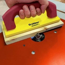 Grabber Push Block for Table Saws, Router Tables, Band Saws and Jointers by Milescraft -Primefit Shop milescraft workbench accessories 3403 31 1000
