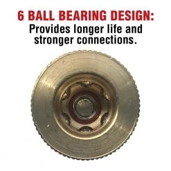 10-Piece 1/4 in. Brass 6-Ball Female Industrial Coupler by Primefit -Primefit Shop primefit air compressor parts ic1414fb6 b10 p 44 1000