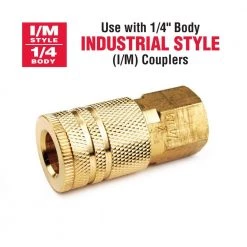 1/4 in. Steel Male Industrial Plug (25-Piece) by Primefit -Primefit Shop primefit air compressor parts ip1414ms b25 p 1f 1000