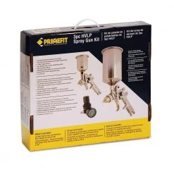 HVLP Gravity Feed Spray Gun Kit by Primefit -Primefit Shop primefit air compressor parts sgk1000 4f 1000