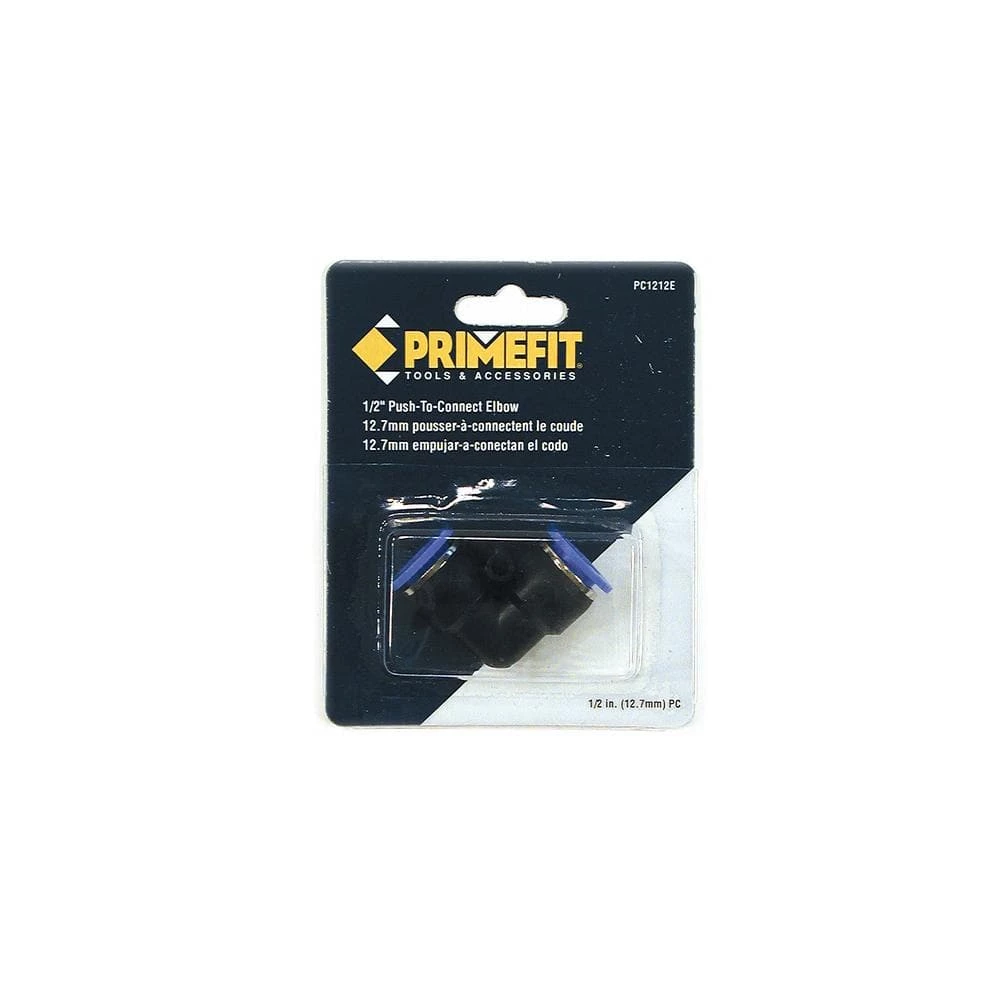 1/2 in. x 1/2 in. Push-to-Connect Air Tubing Elbow by Primefit 4 1/2 in. x 1/2 in. Push-to-Connect Air Tubing Elbow by Primefit - Image 2