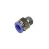 1/2 in. x 1/2 in. Air Push to Connect 3/8 in. Male NPT Union Fitting by Primefit -Primefit Shop primefit air hoses pc1238m 64 1000