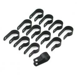 1/2 in. Air Push-to-Connect Nylon Tube Clamps Attach Nylon Tube to Garage Walls (12-Piece) by Primefit