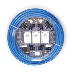 1/2 in. x 100 ft. Nylon Tubing with Air Piping System Air Push To Connect Kit (26-Piece) by Primefit