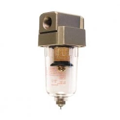 100 PSI Mini Brass Air Filter with 1/4 in. NPT by Primefit