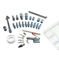 30-Piece Air Compressor Accessory Kit with Storage Case by Primefit